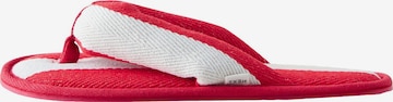 Next Slipper in Red: front