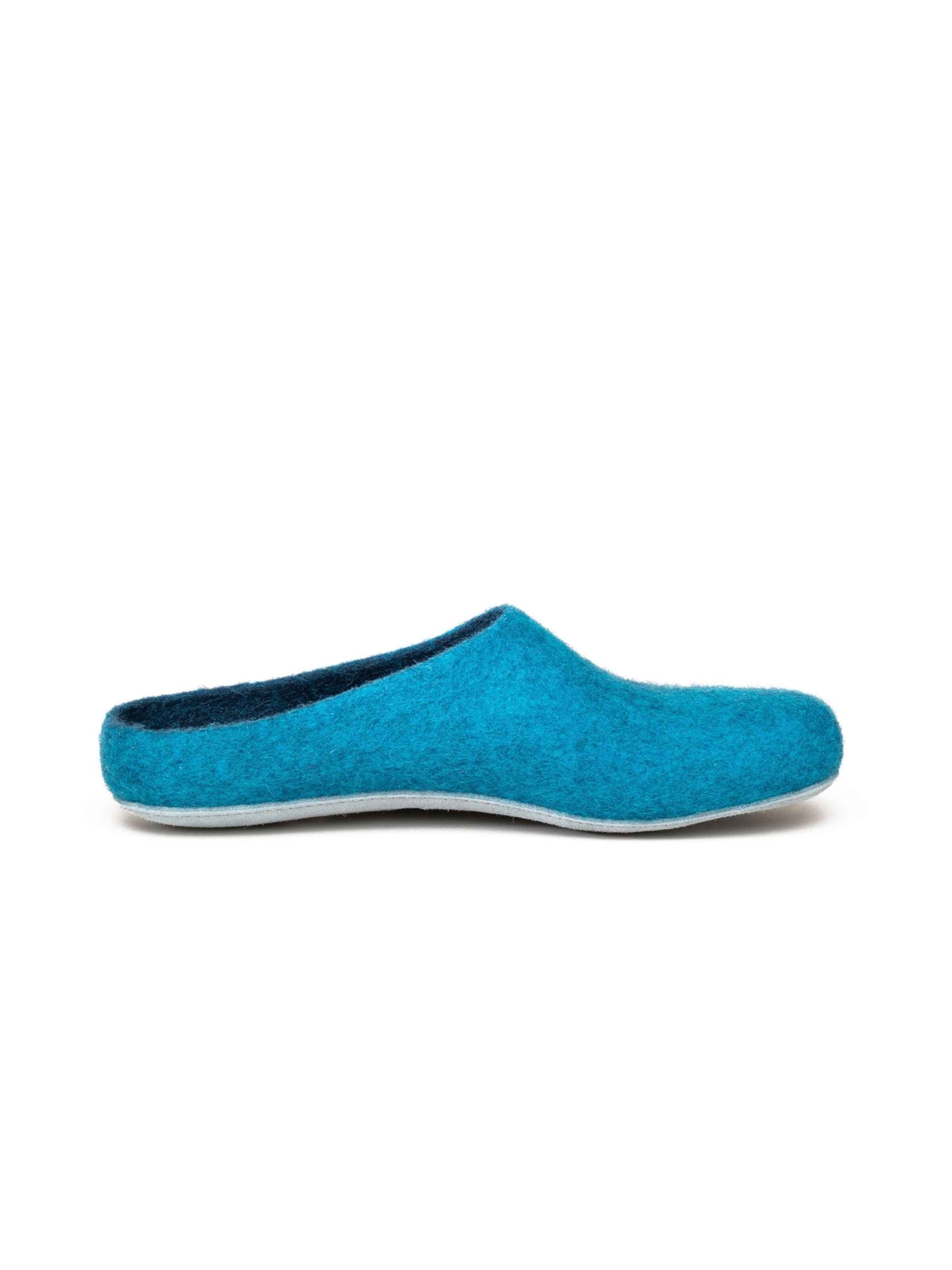 MagicFelt Slippers 'Filzpantoffel AP 701' in Green