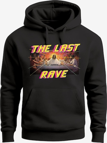 Neverless Sweatshirt 'The Last Rave' in Black: front