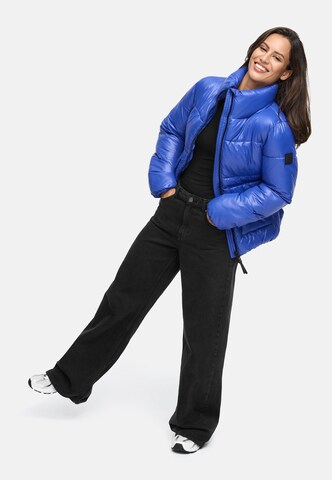 NAVAHOO Winterjas 'Eispracht 14' in Blauw
