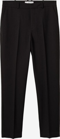 MANGO Normální Kalhoty 'Boreal' – černá: přední strana