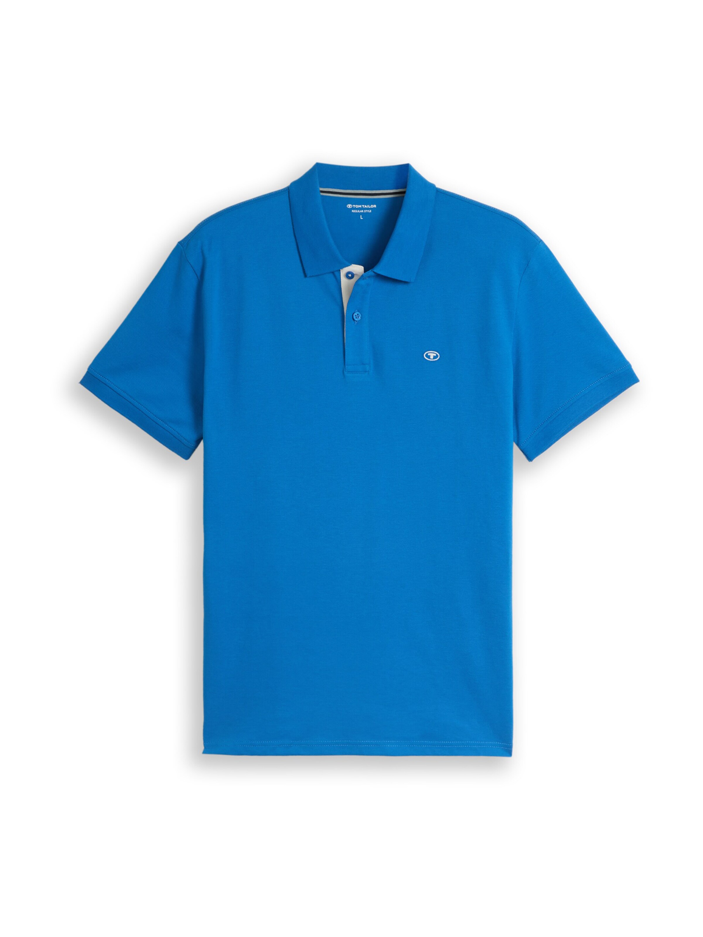 TOM TAILOR Poloshirt in Blau: Vorderseite