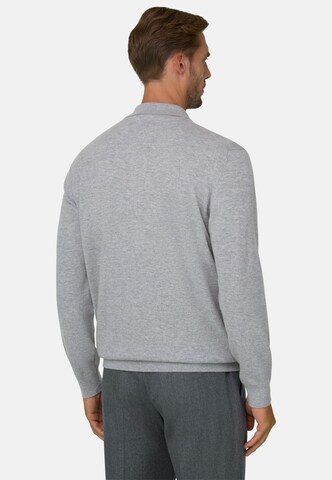 Boggi Milano Gebreid vest in Grijs
