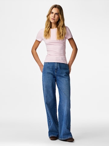 PIECES - Camisa 'PCLULA' em rosa