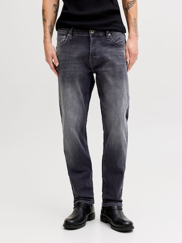 JACK & JONES Regular Jeans 'JJMike' in Zwart: voorkant