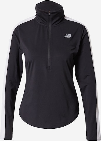 Maglia funzionale 'Accelerate' di new balance in nero: frontale