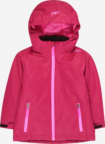 Veste outdoor CMP en rose : devant