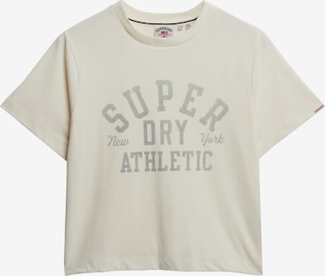 Superdry & Co Shirt 'Athletic Essentials' in Wit: voorkant