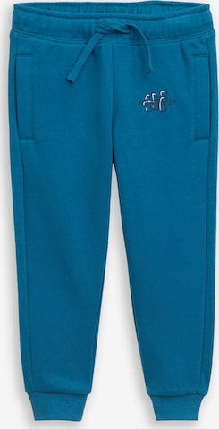 TOM TAILOR Loosefit Broek in Blauw: voorkant