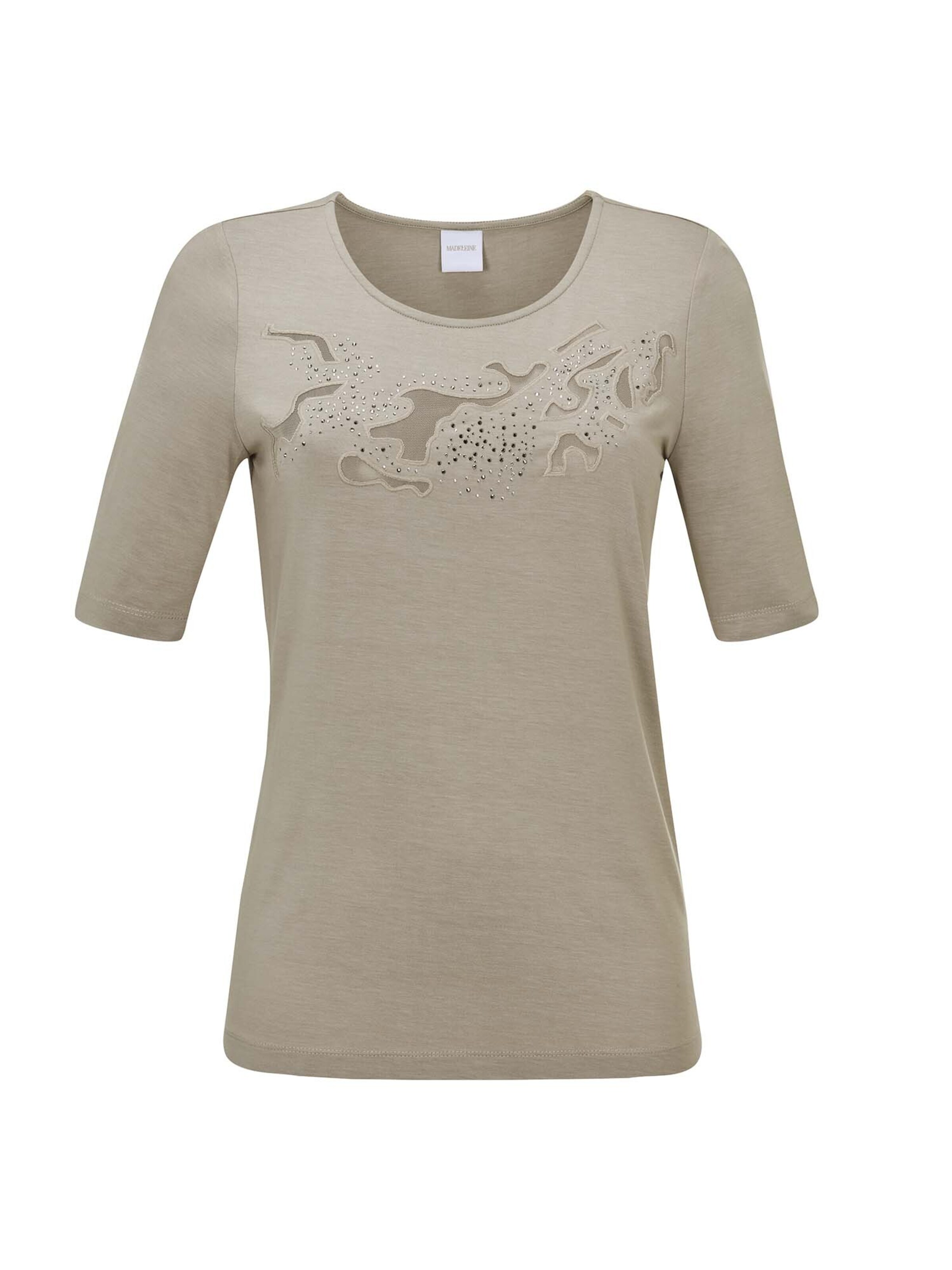T-shirt MADELEINE en beige : devant