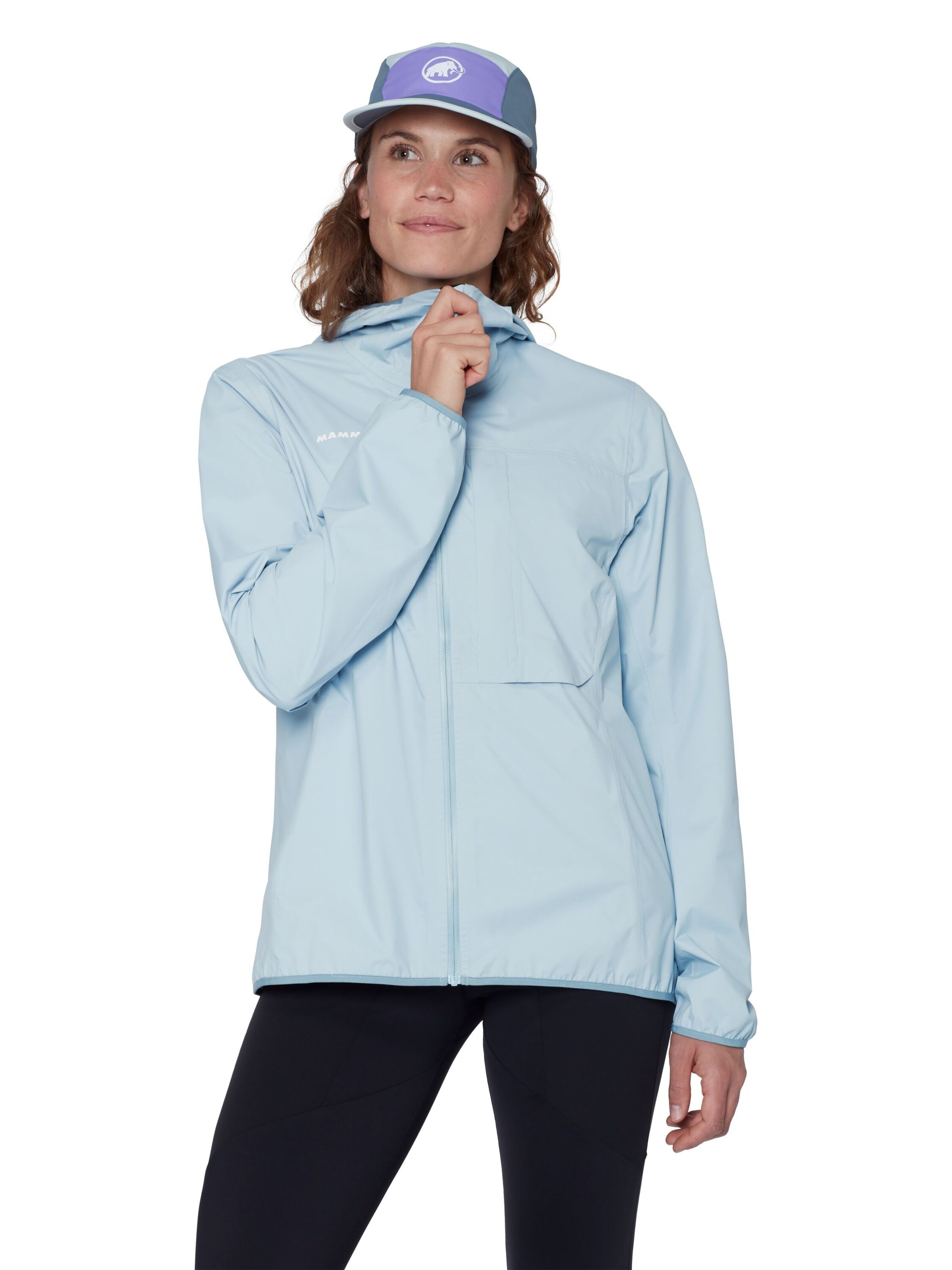 MAMMUT Outdoor Jacket 'Ducan Light' in Blue: front
