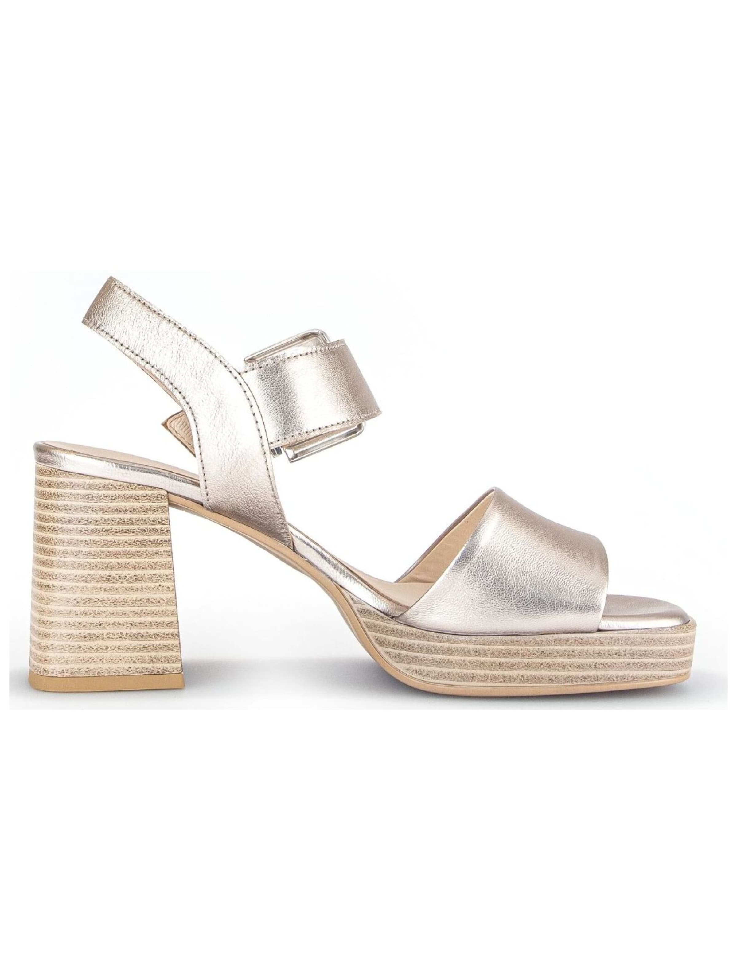 GABOR Sandale in Gold