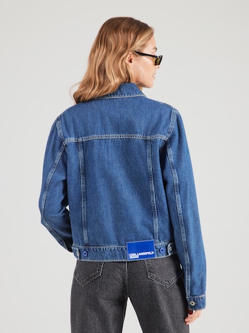 KARL LAGERFELD JEANS Φθινοπωρινό και ανοιξιάτικο μπουφάν σε μπλε
