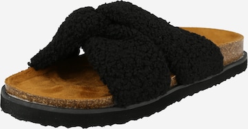 ONLY Pantofle 'MOON' – černá: přední strana