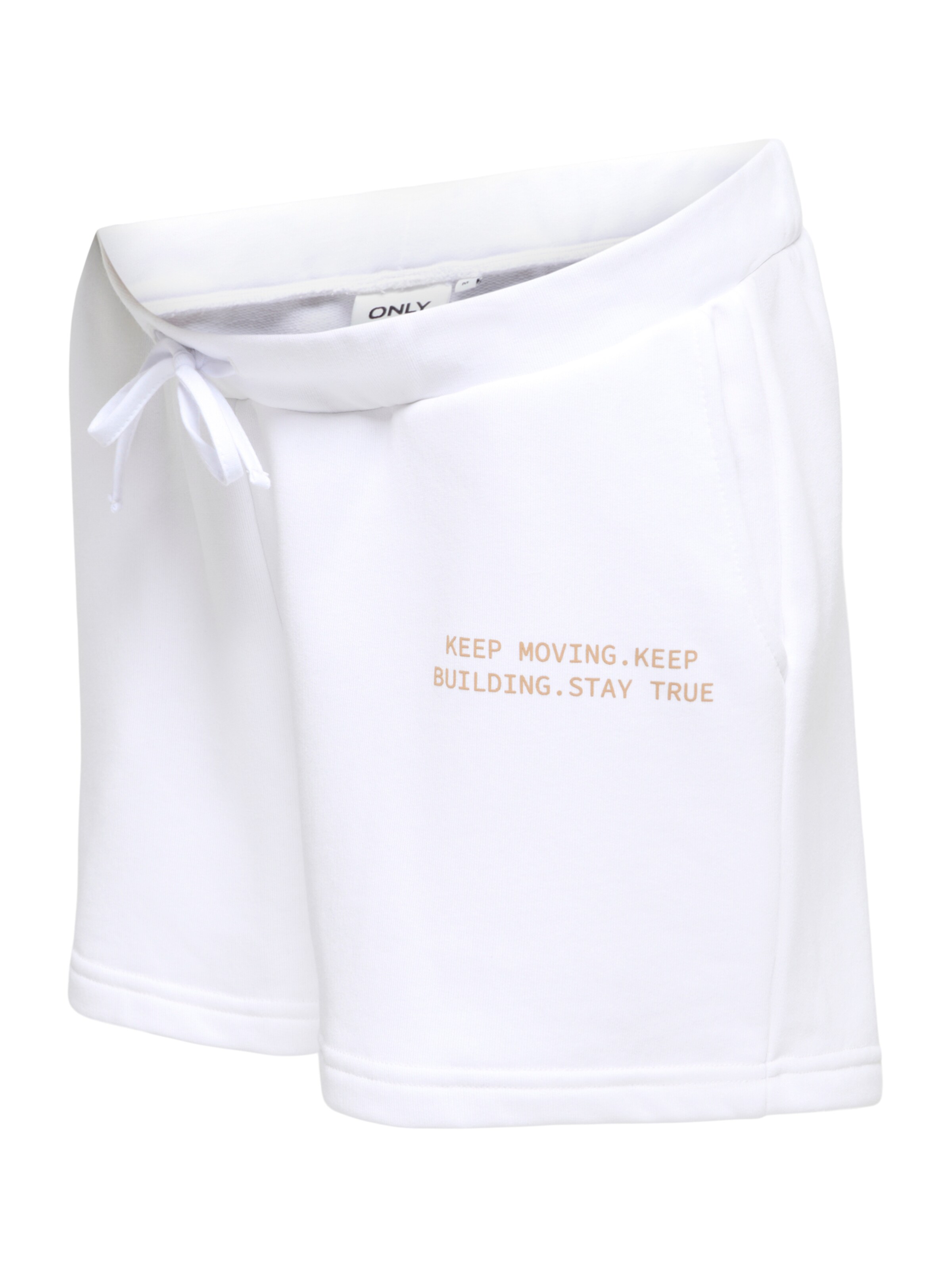 Only Maternity - regular Pantalón 'OLMELENA' en blanco