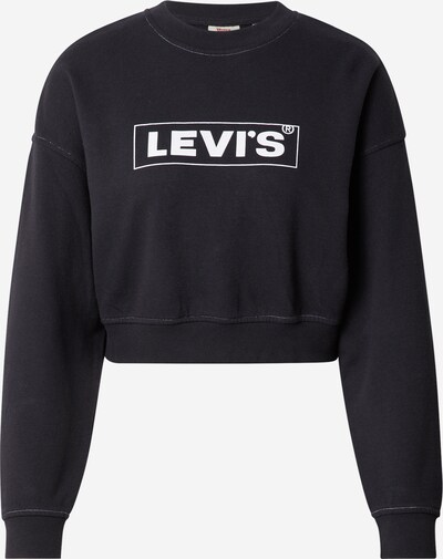 LEVI'S Sweater majica u crna / bijela, Pregled proizvoda