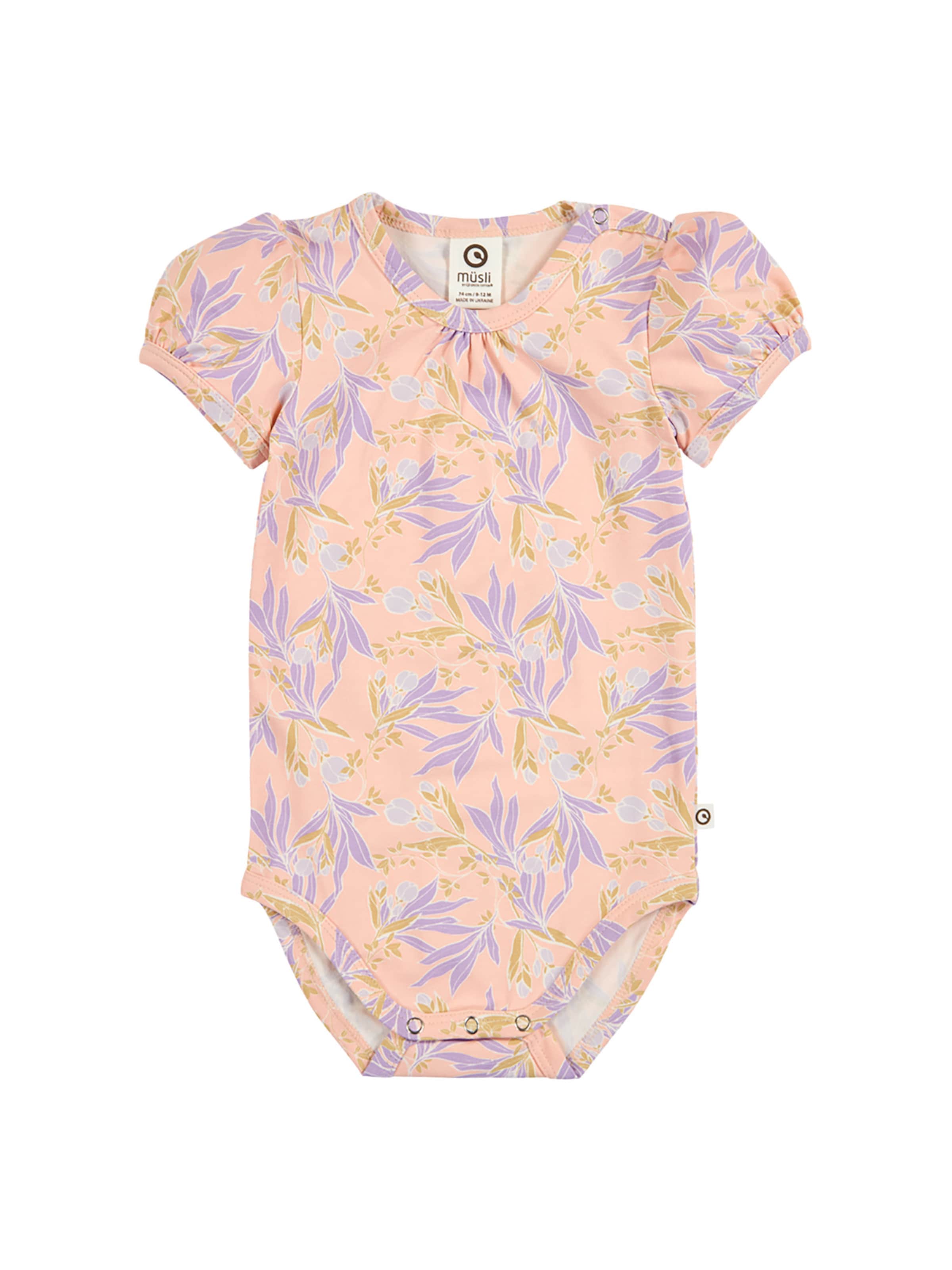 Müsli by GREEN COTTON - Macacão/Body em laranja: frente