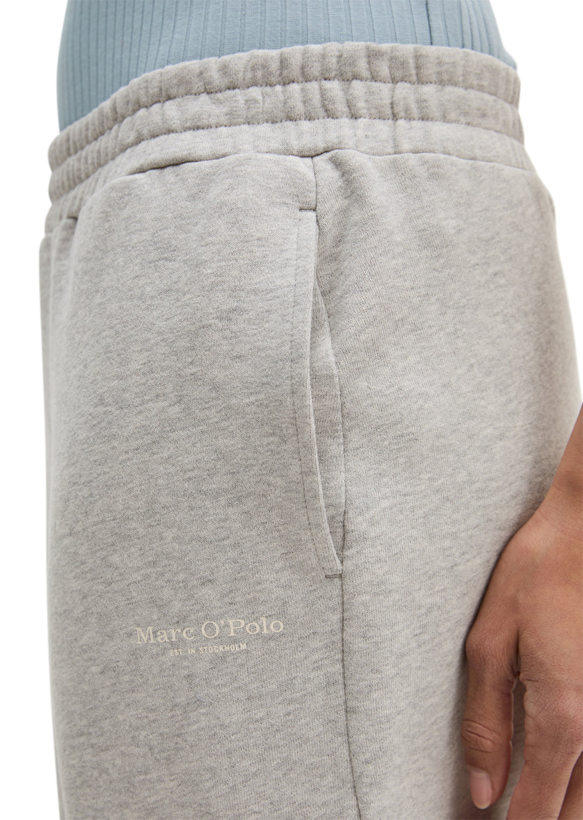 Marc O'Polo Regular Broek in Grijs