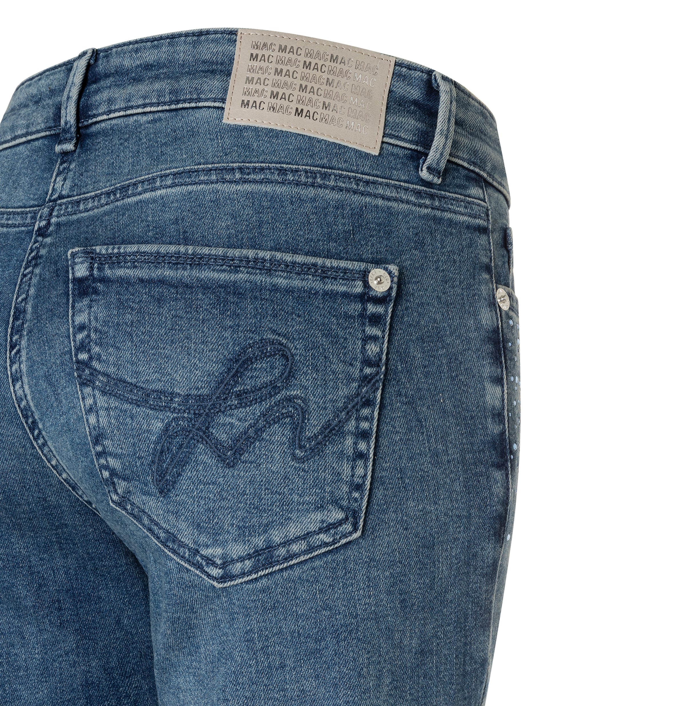 MAC Slimfit Jeans in Blau