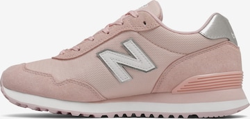 Baskets basses new balance en rose : devant