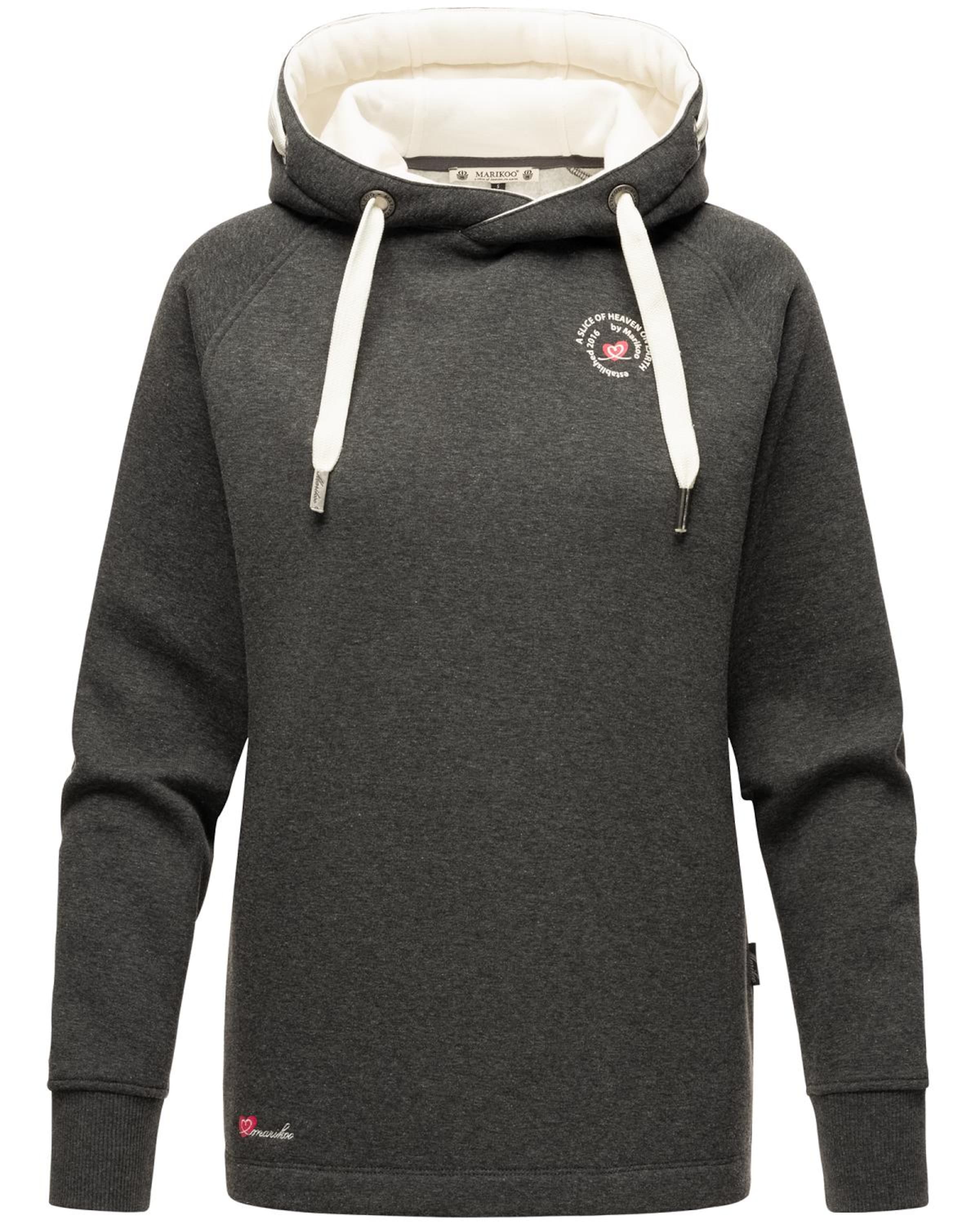 MARIKOO Sweatshirt 'Airii' in Grey: front