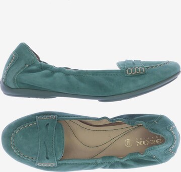 GEOX Flats & Loafers in 36 in Green: front