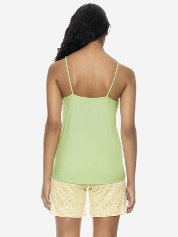 Mey Pajama 'Lemon Dots' in Green