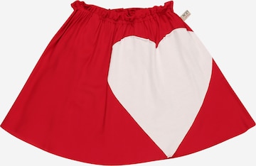 N°21 Skirt in Red: front