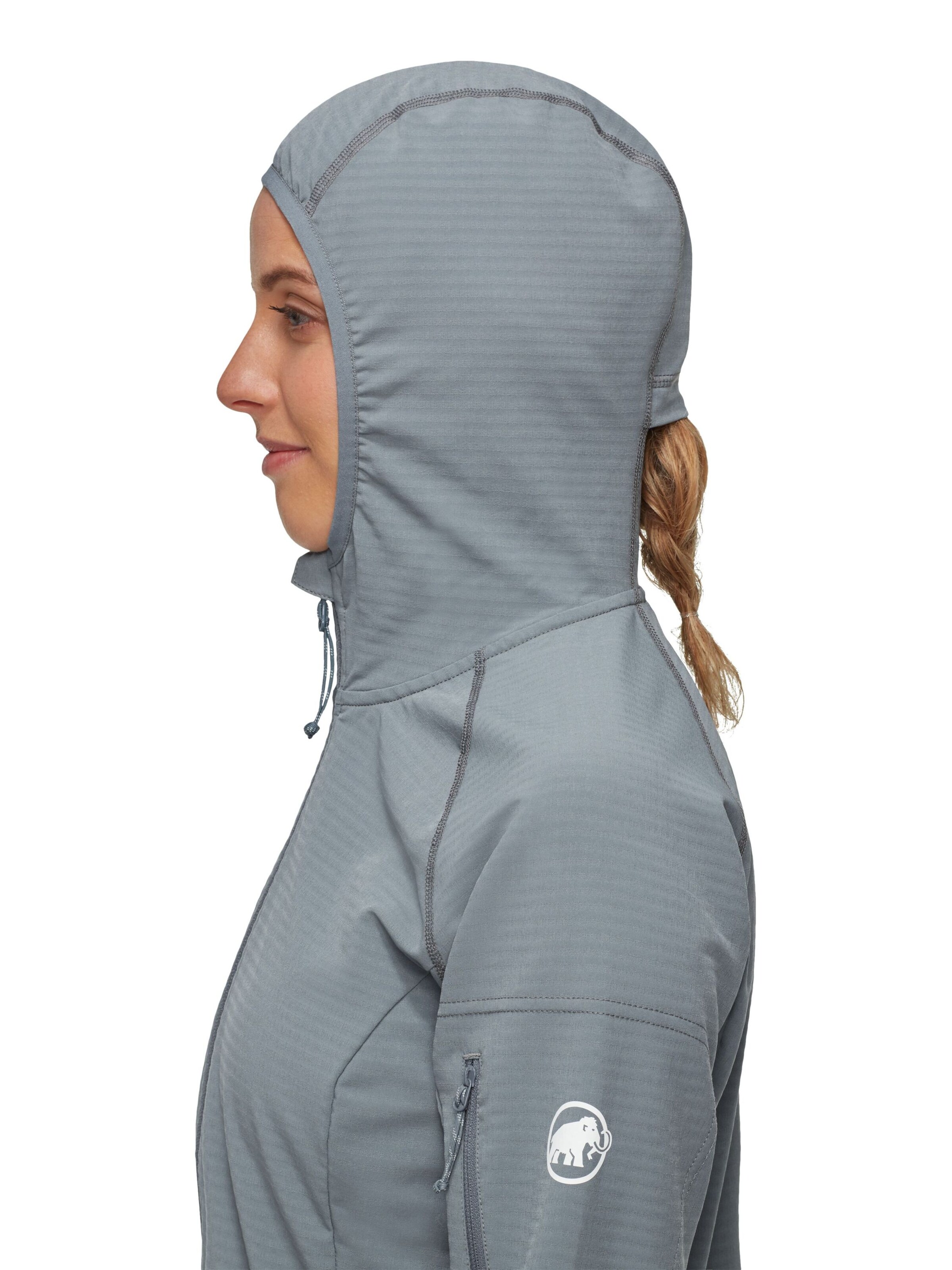 MAMMUT Funktionsfleecejacke 'Madris' in Grau