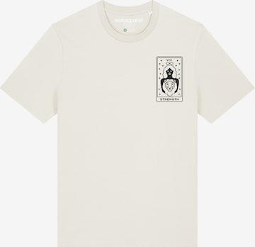 T-Shirt 'Tarot Strength' Watapparel en blanc : devant