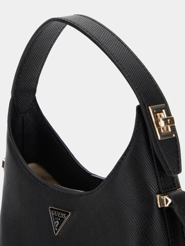 GUESS Schultertasche 'Rosalba' in Schwarz
