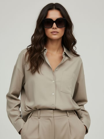 Chemisier 'Jess' WEARABLE STORIES en beige : devant