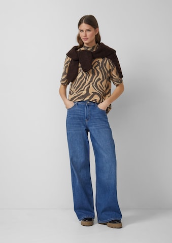 T-shirt s.Oliver en marron : devant