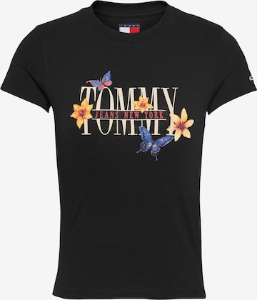 Tommy Jeans Póló - fekete: elől