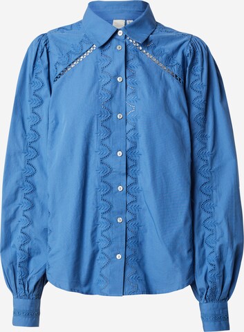 Y.A.S Blouse 'KENORA' in Blauw: voorkant