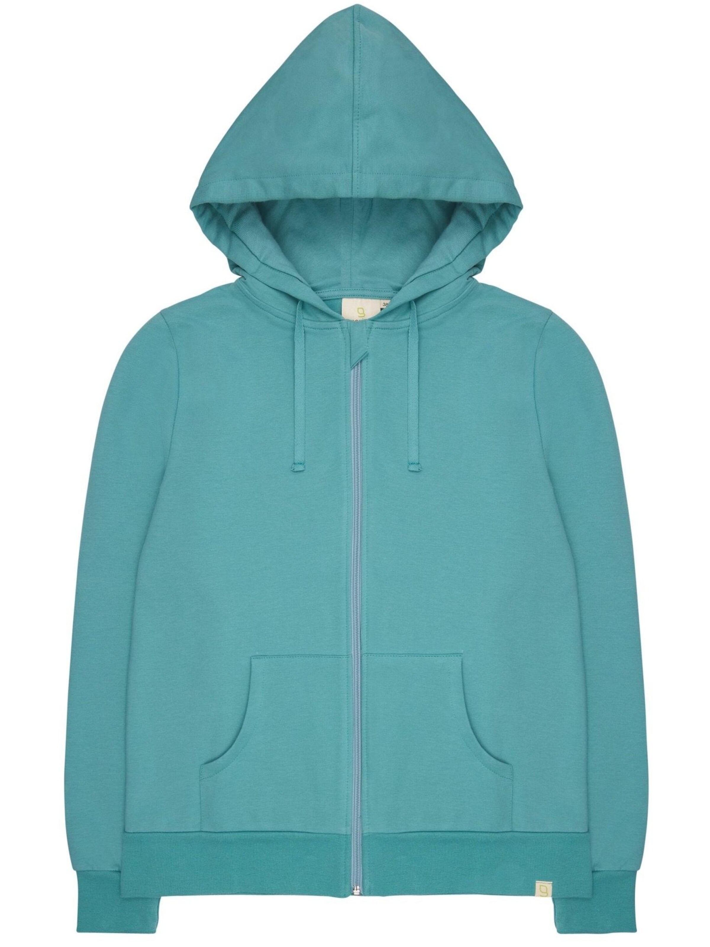greenjama Sweatjacke‌‌‌‌‌‌‌ in Grün: Vorderseite