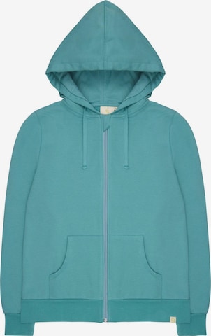 greenjama Zip-Up Hoodie in Green: front