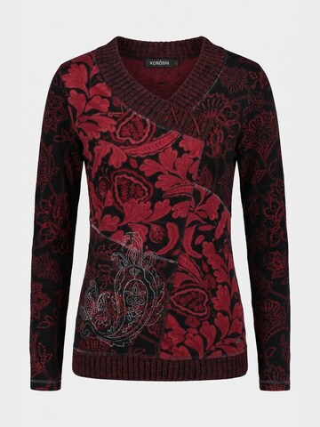 Pullover di KOROSHI in rosso
