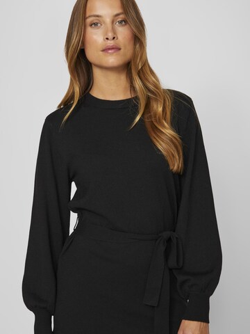 VILA Knit dress in Black