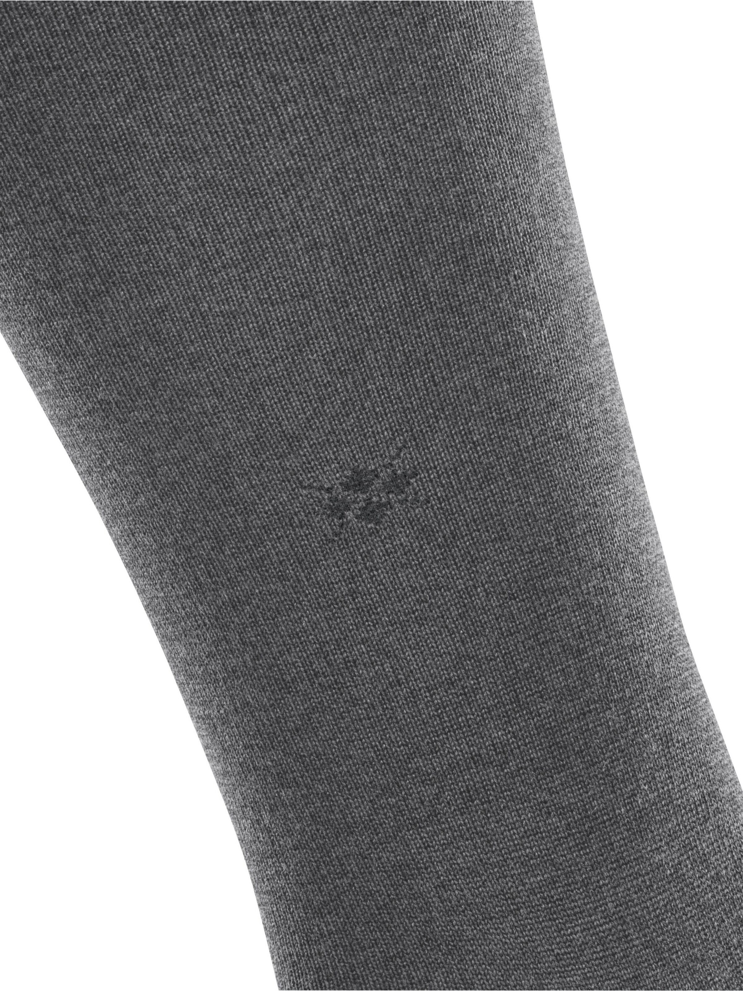 BURLINGTON Kniestrümpfe 'Leeds'‌‌ in Grau