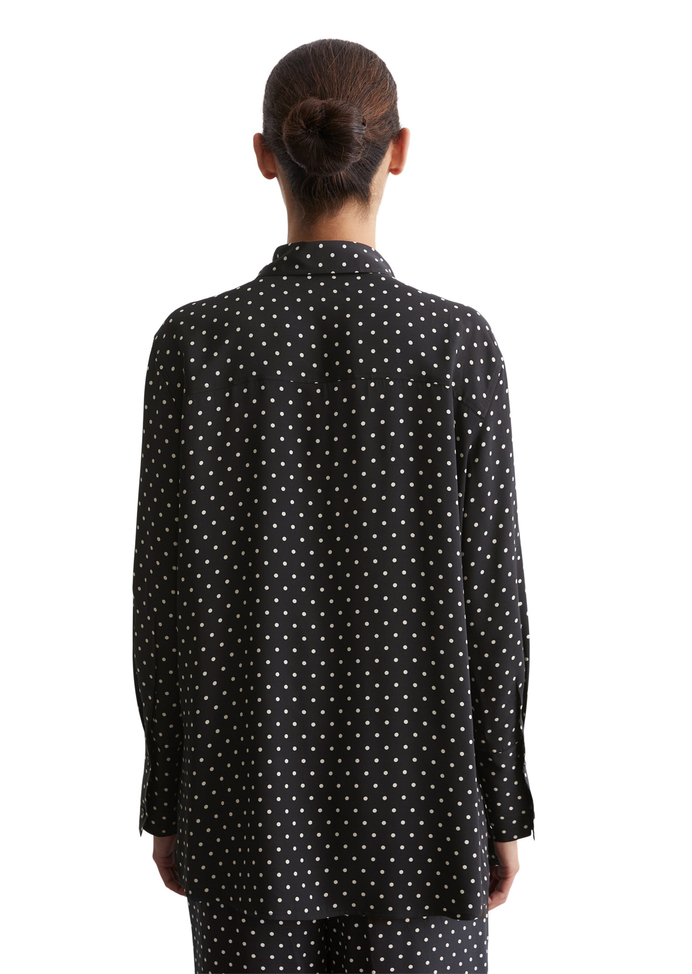 Marc O'Polo Blouse in Zwart