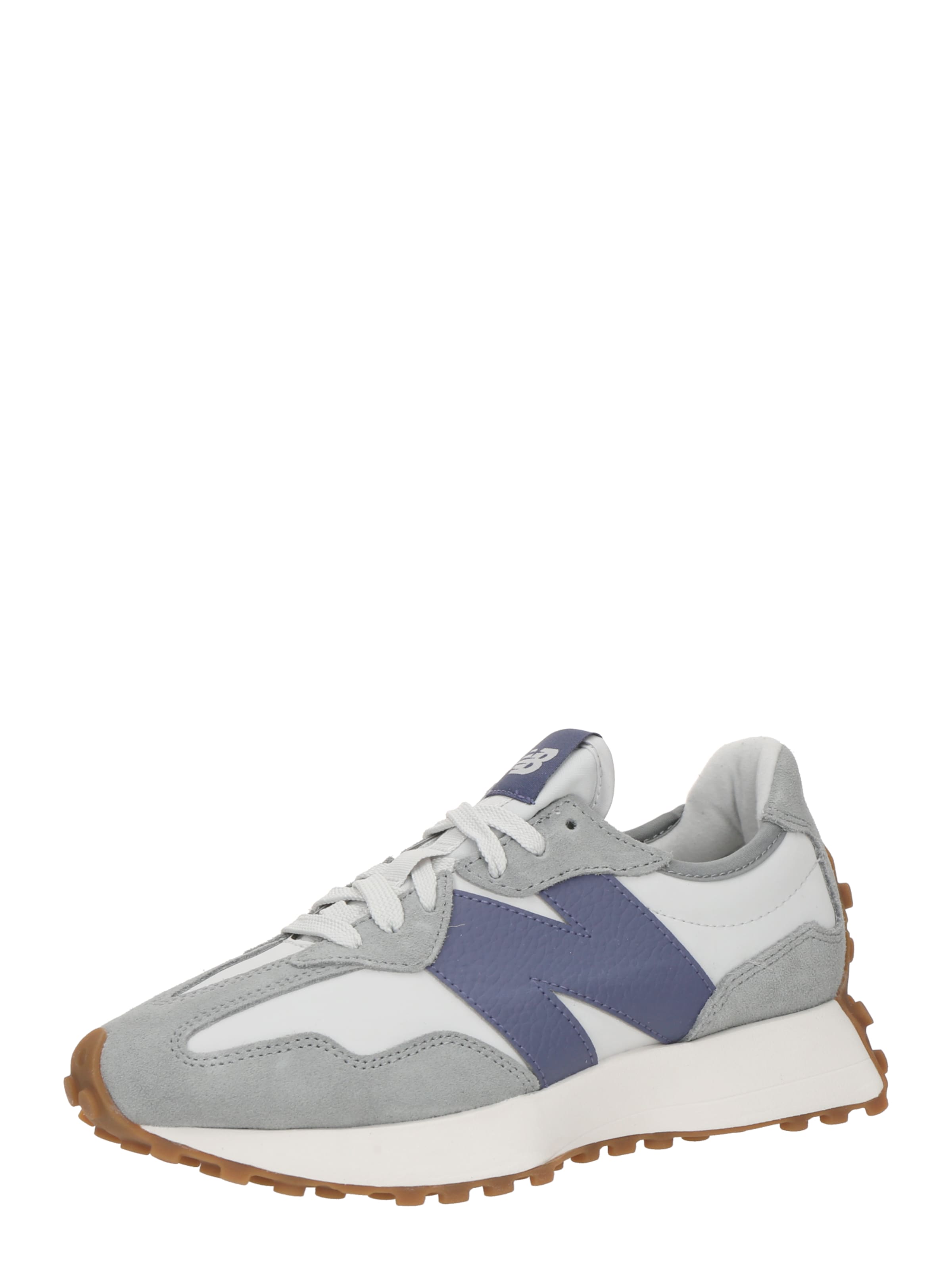 Baskets basses '327' new balance en gris : devant