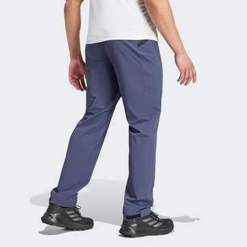 ADIDAS TERREX Regular Workout Pants 'Xperior' in Blue