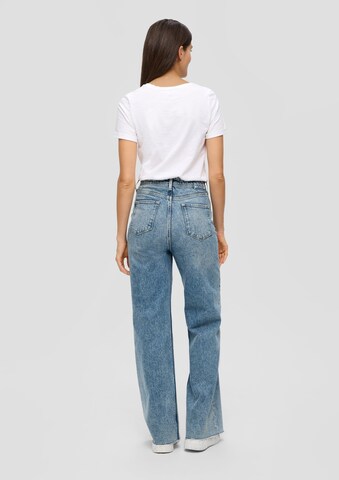 s.Oliver Wide Leg Jeans 'Suri' in Blau