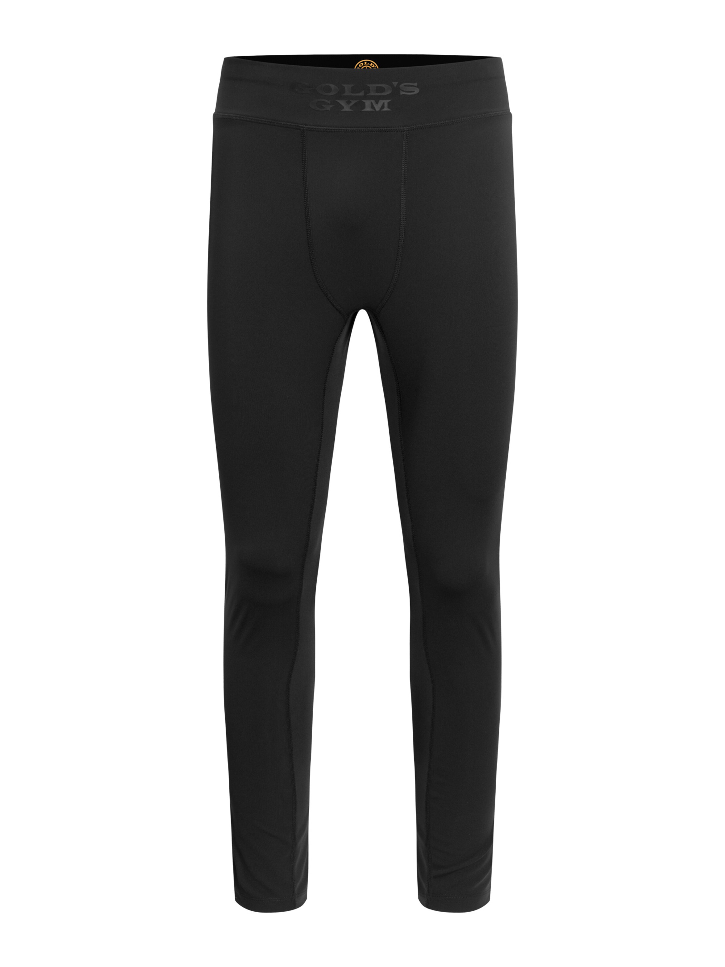 GOLD´S GYM APPAREL Skinny Sportsbukser 'Ken' i sort: forside