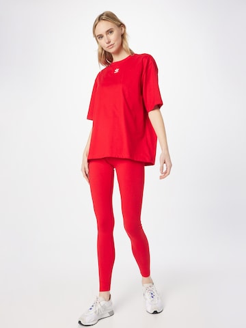 T-shirt 'Adicolor Essentials' ADIDAS ORIGINALS en rouge