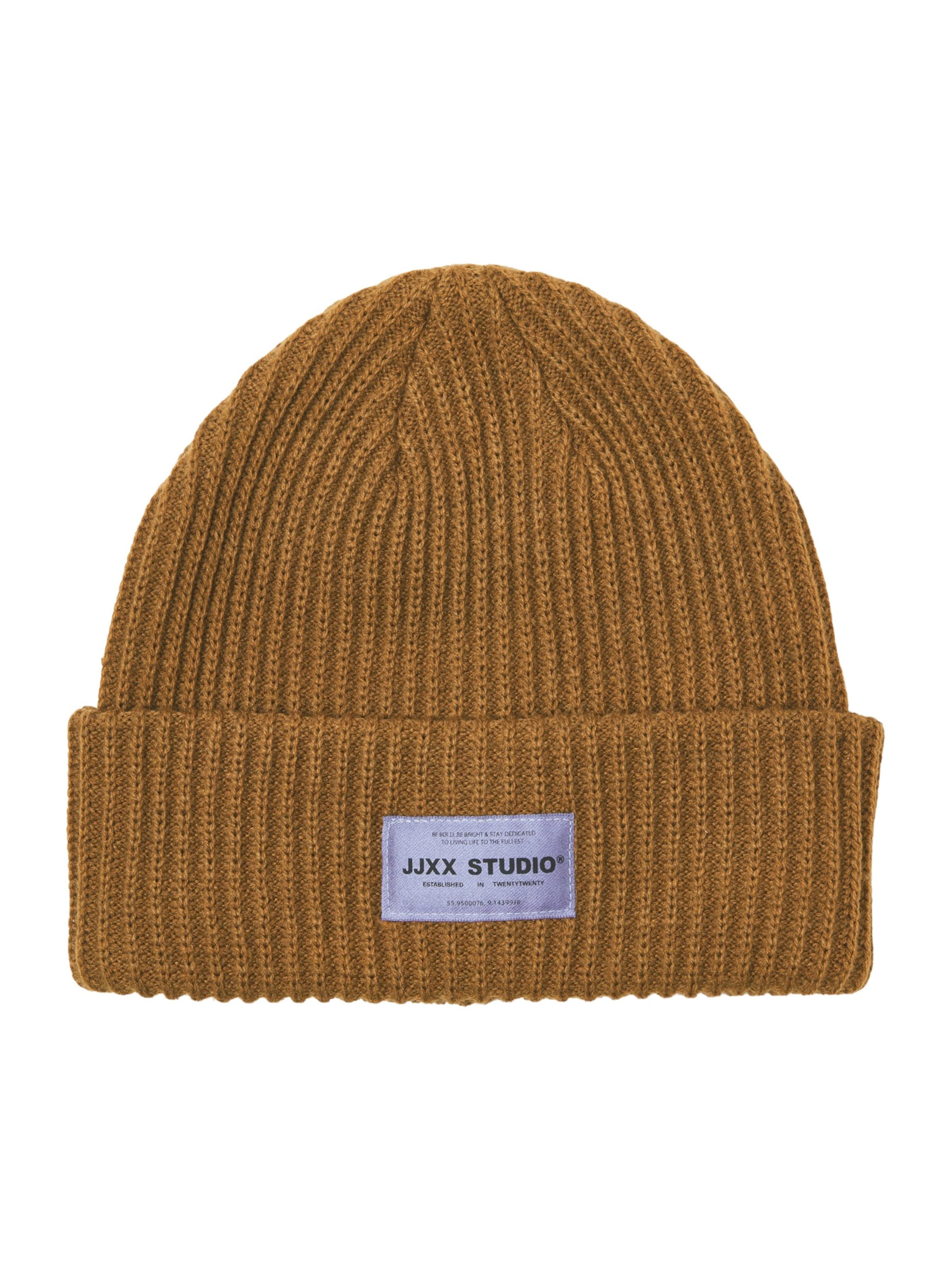 JJXX Beanie &#x27;JXOTHELIA&#x27; in Brown: front