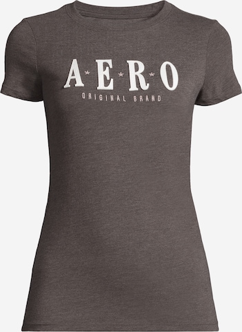 T-shirt 'STARS' AÉROPOSTALE en gris : devant