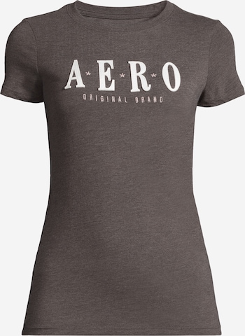 T-shirt 'STARS' AÉROPOSTALE en gris : devant