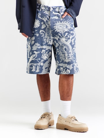 SCOTCH & SODA Regularen Hlače | modra barva: sprednja stran